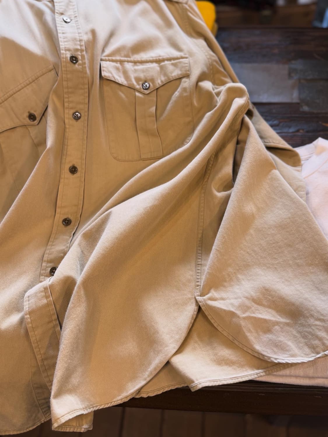 RARE 90년대 Double RRL Safari Shirt 상품이미지8