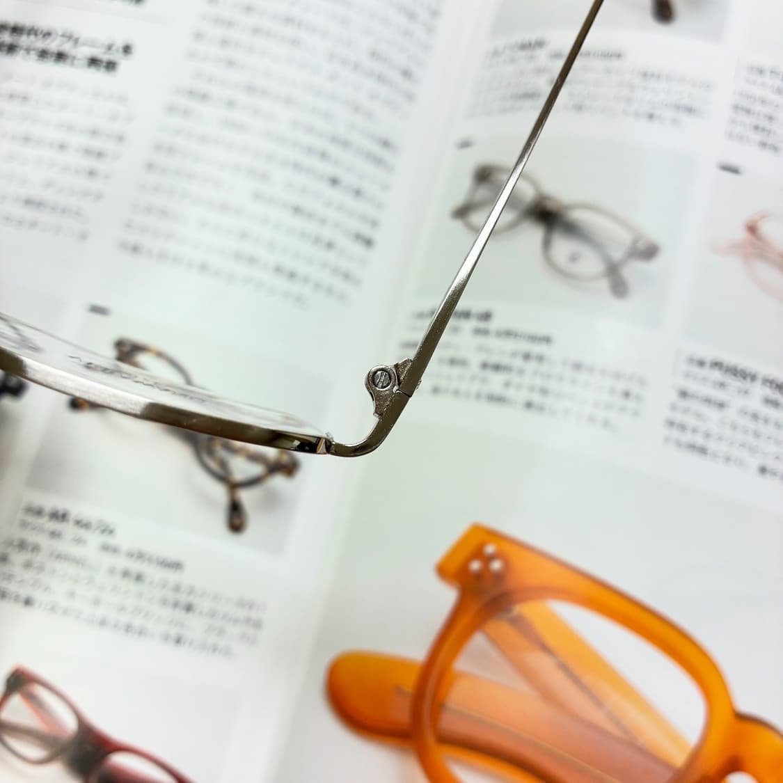 VERAWANG 베라왕 티타늄 반무테 스와로브스키 실버 안경 상품이미지6