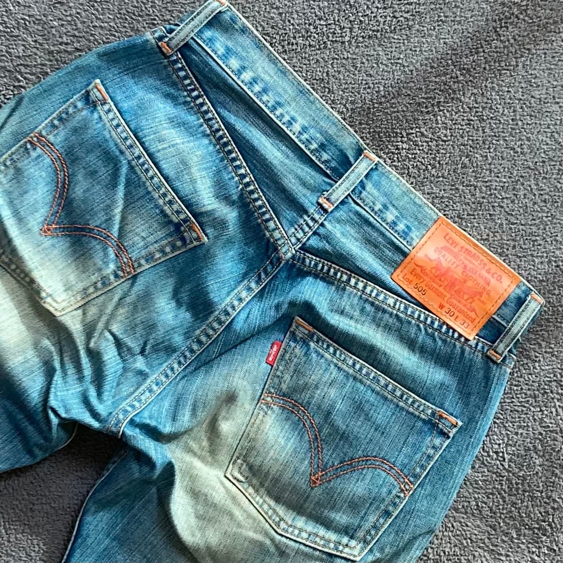 리바이스 505 데님팬츠 W30 L33 상품이미지4