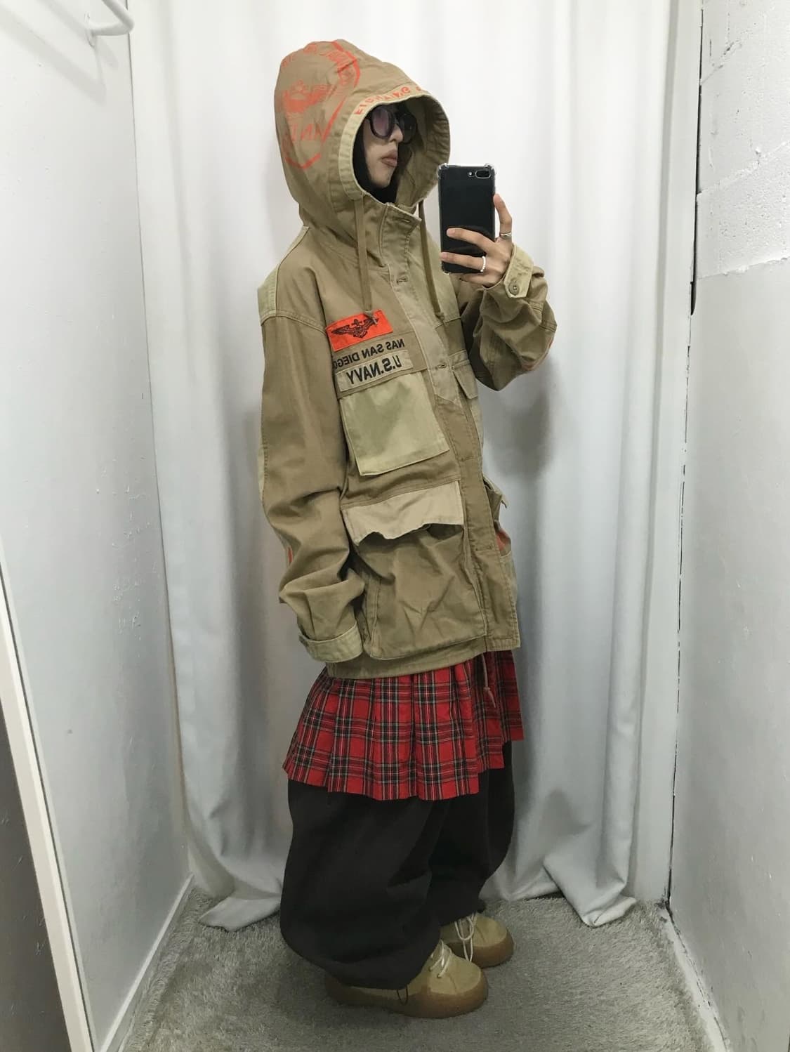 Avirex Multi Pocket Hooded Jacket 상품이미지6