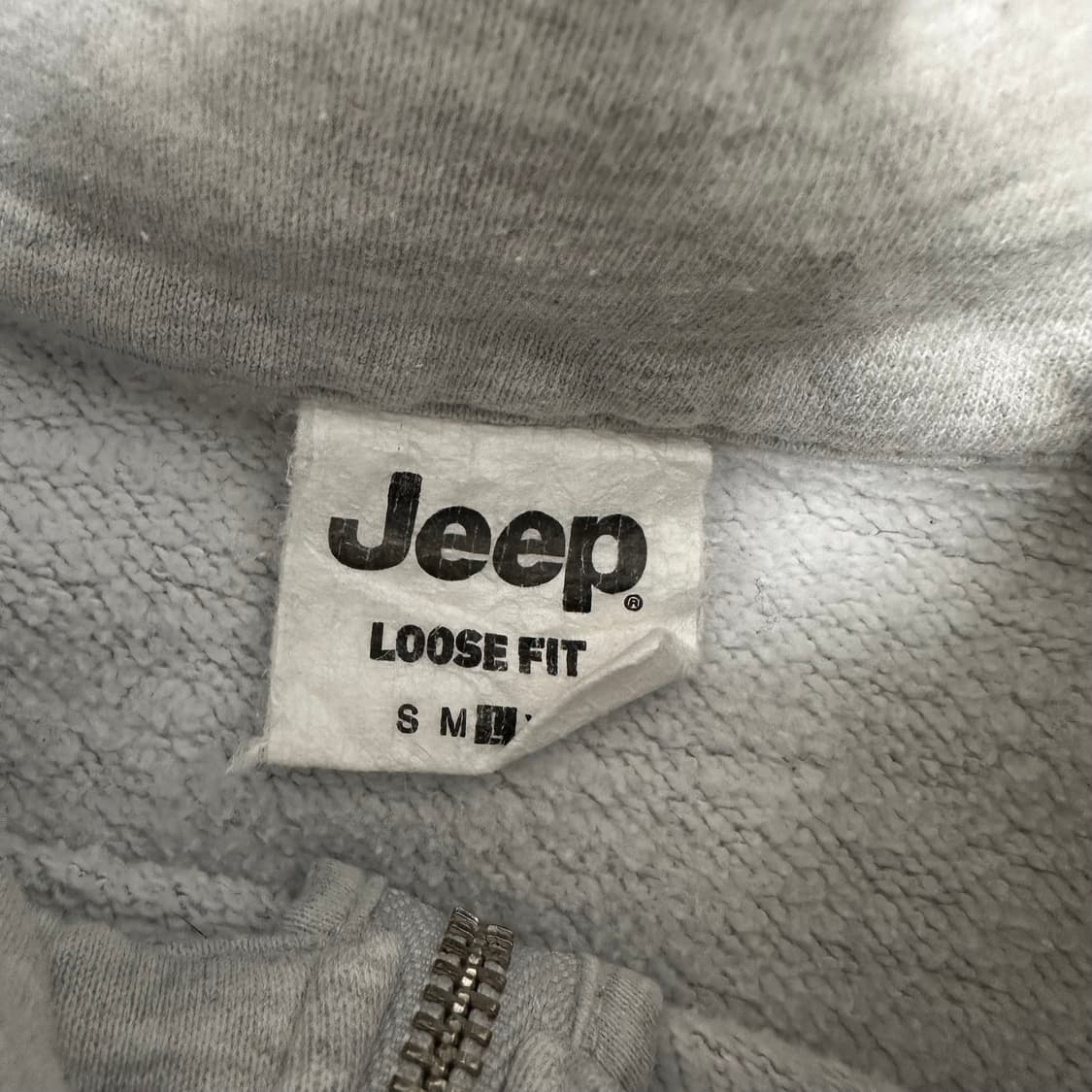 Jeep 지프 반집업 맨투맨 100(L) 상품이미지4