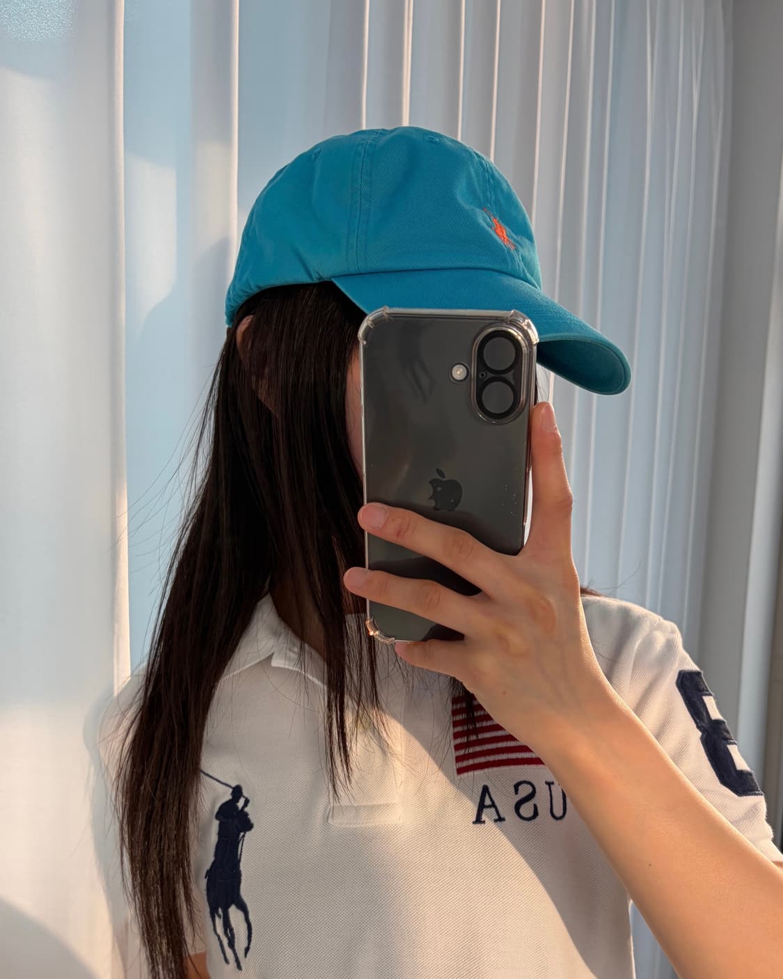 폴로 랄프로렌 클래식 코튼 치노 볼캡 스카이블루 상품이미지4