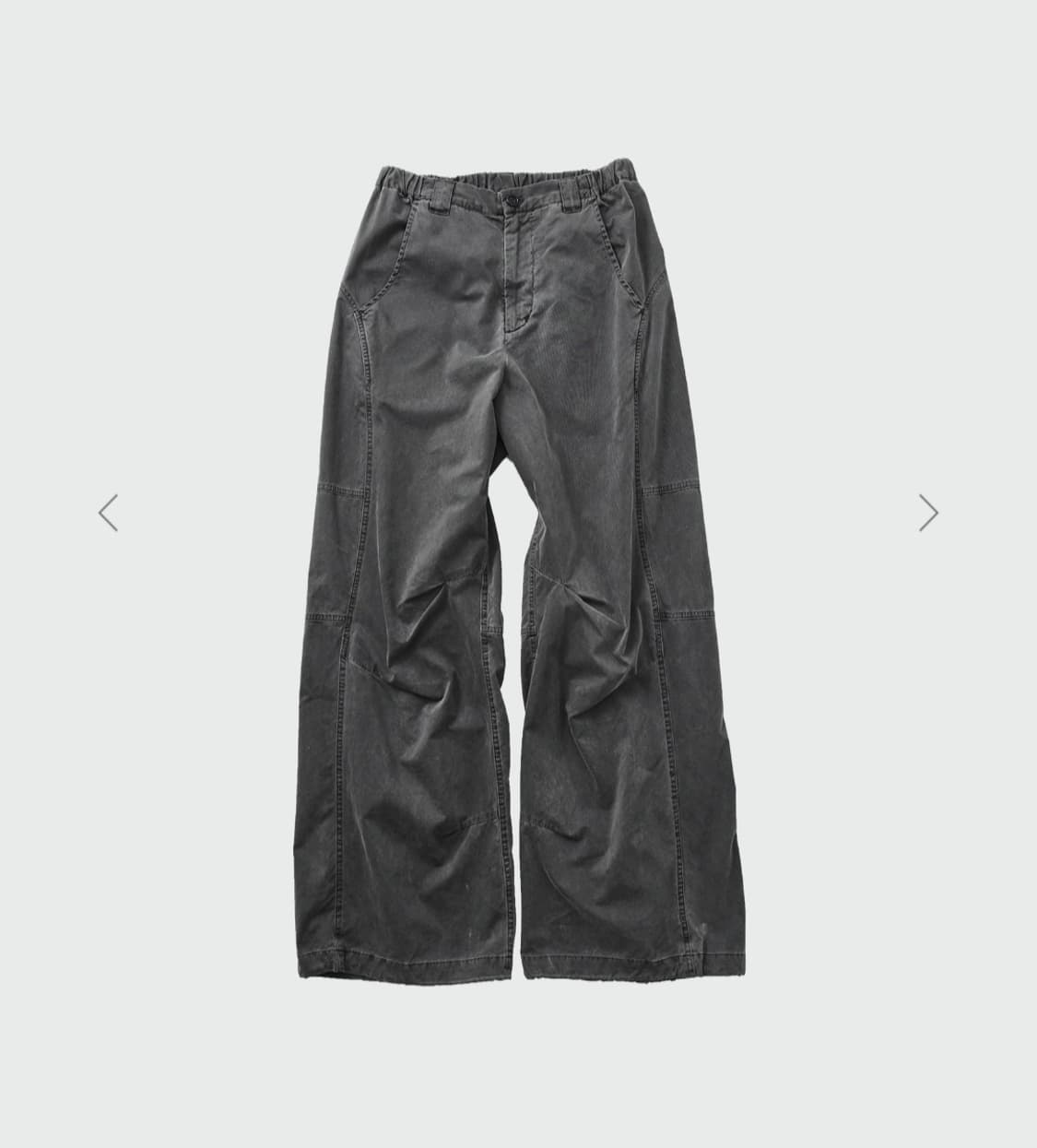 999휴머니티 어드벤처 다이드 팬츠 stone gray 1 size 상품이미지1