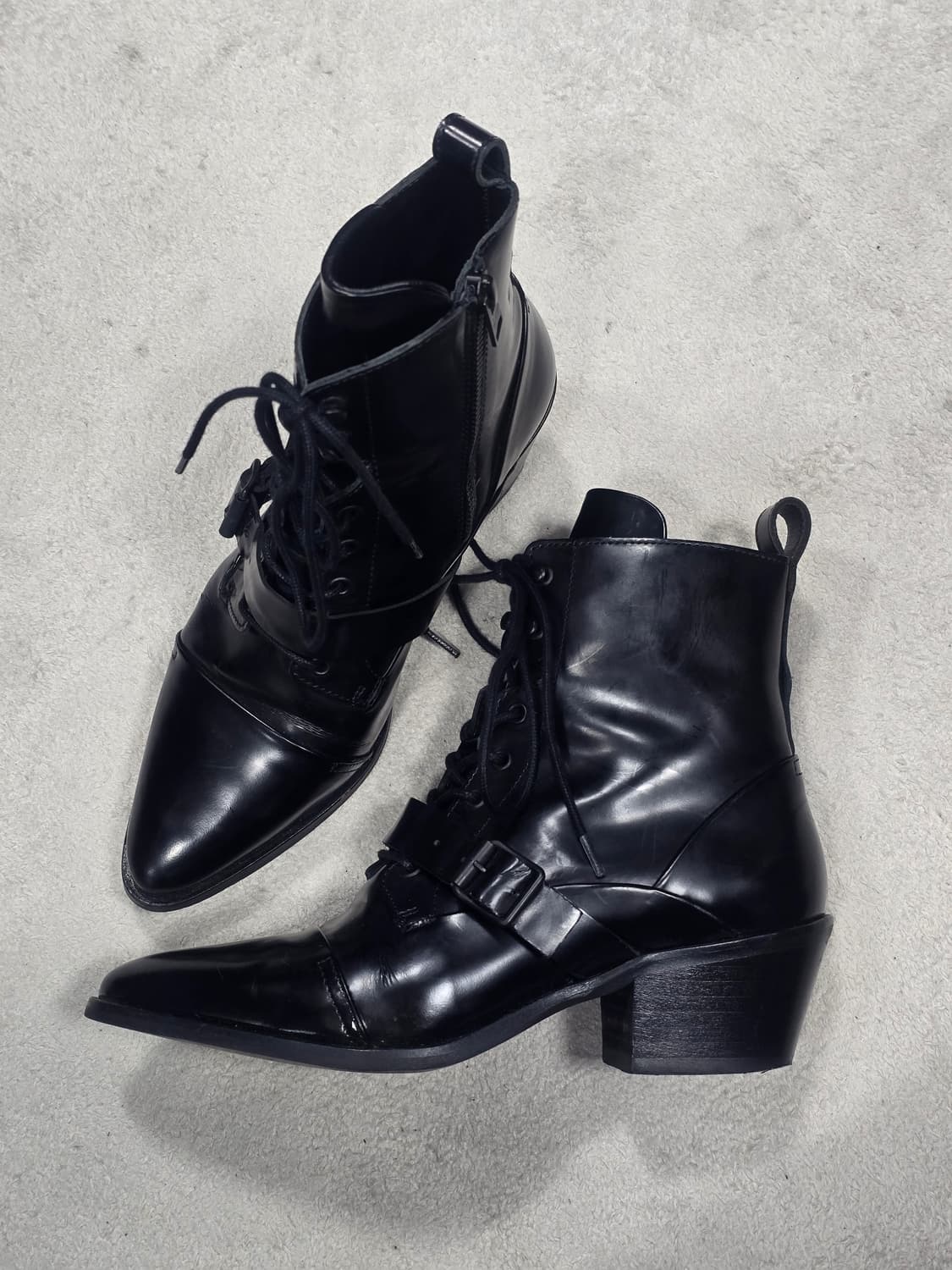 올세인츠 케이티 레더 앵글부츠 39 상품이미지1