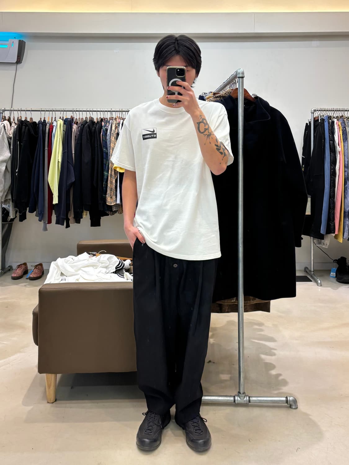 나이키X스투시 SS BR 스피리돈 티셔츠 상품이미지7