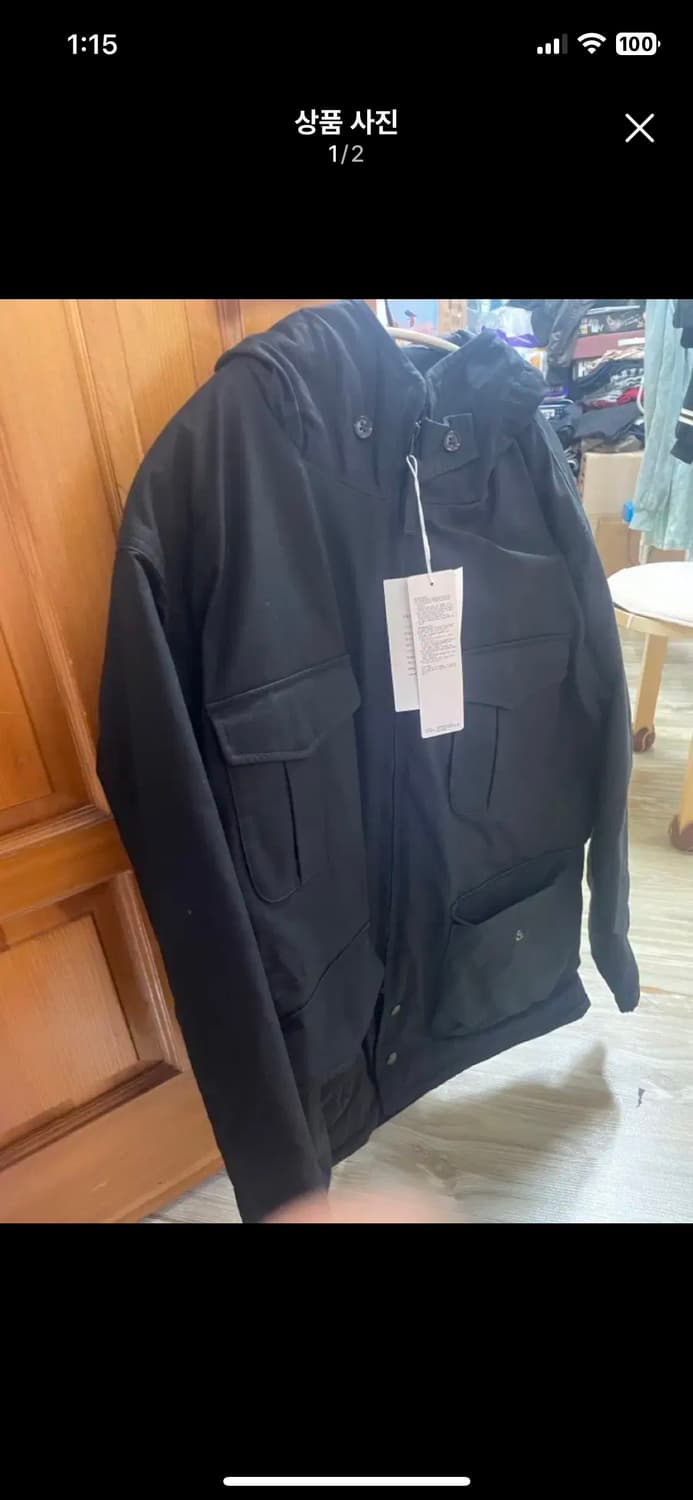 유니클로 X 엔지니어가먼츠 유틸리티파카 L사이즈 새상품 팝니다 상품이미지1