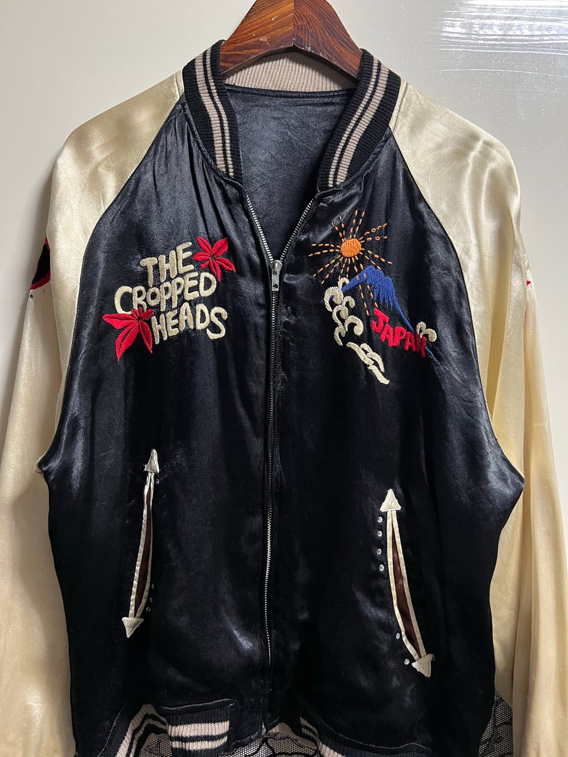 CROPPED HEADS 크롭드헤드 양면 레이온 스카잔 상품이미지3