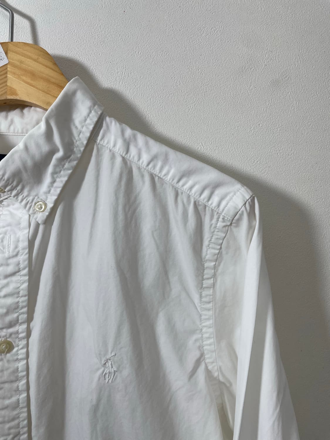 폴로Polo 코튼 화이트 셔츠 M - S17 상품이미지3