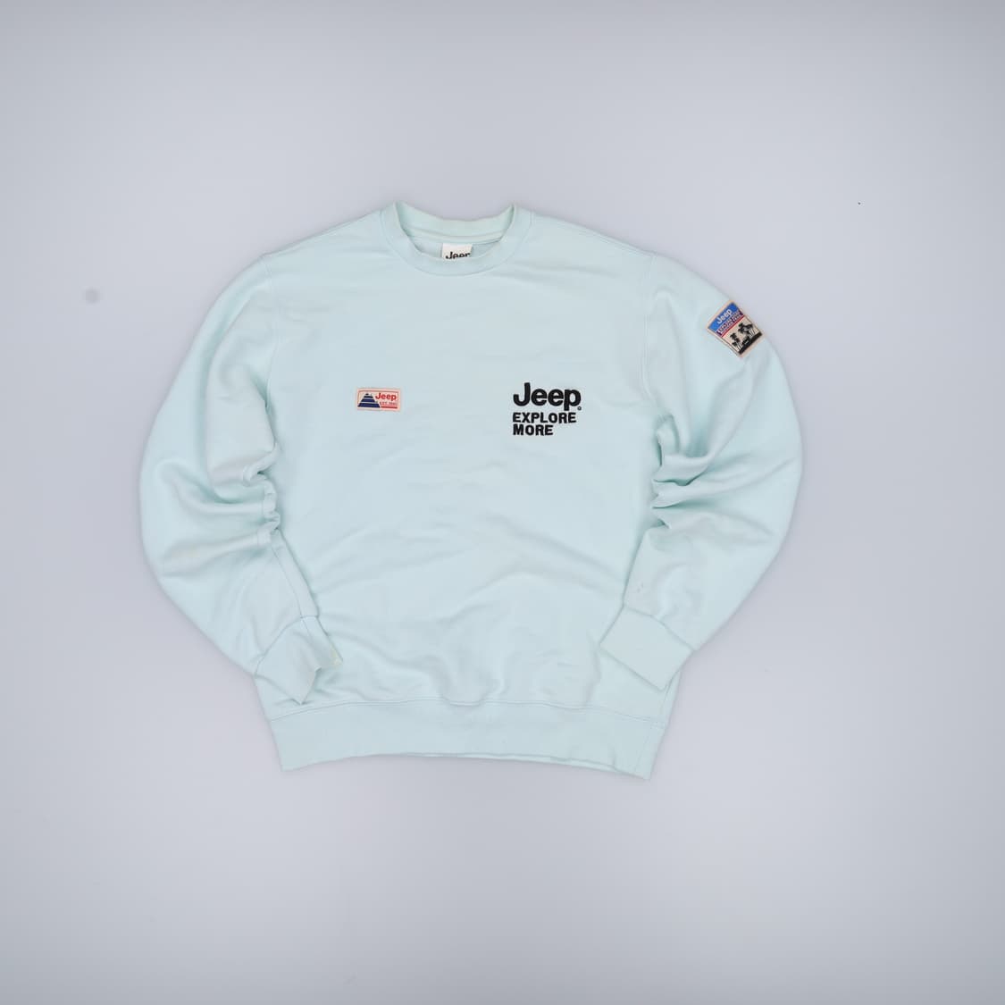 M 지프 패치 맨투맨 0407H1 상품이미지1