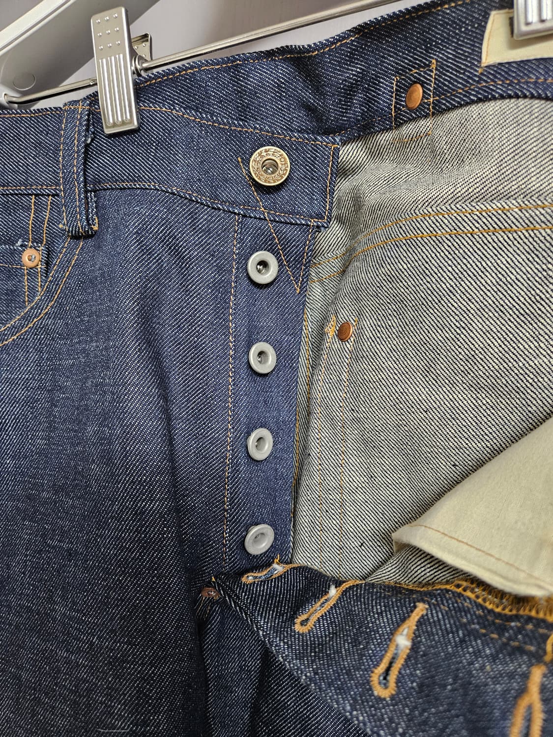 웰코 Well-co 데님 셀비지 청바지 30사이즈 상품이미지9