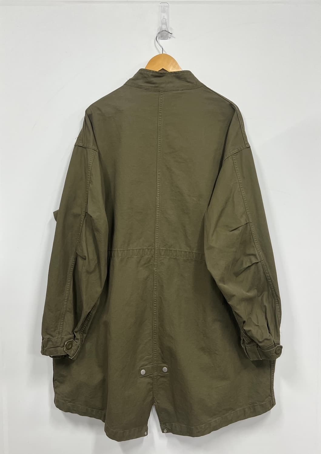 라퍼지스토어 피쉬테일 카키 롱 야상 파카  상품이미지7