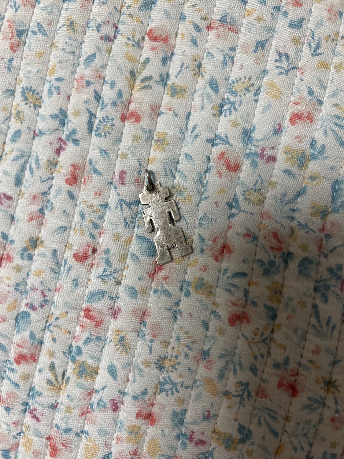 1900s 빈티지 나바호 네이티브아메리카 카치나 그린 터키석 펜던트 상품이미지3