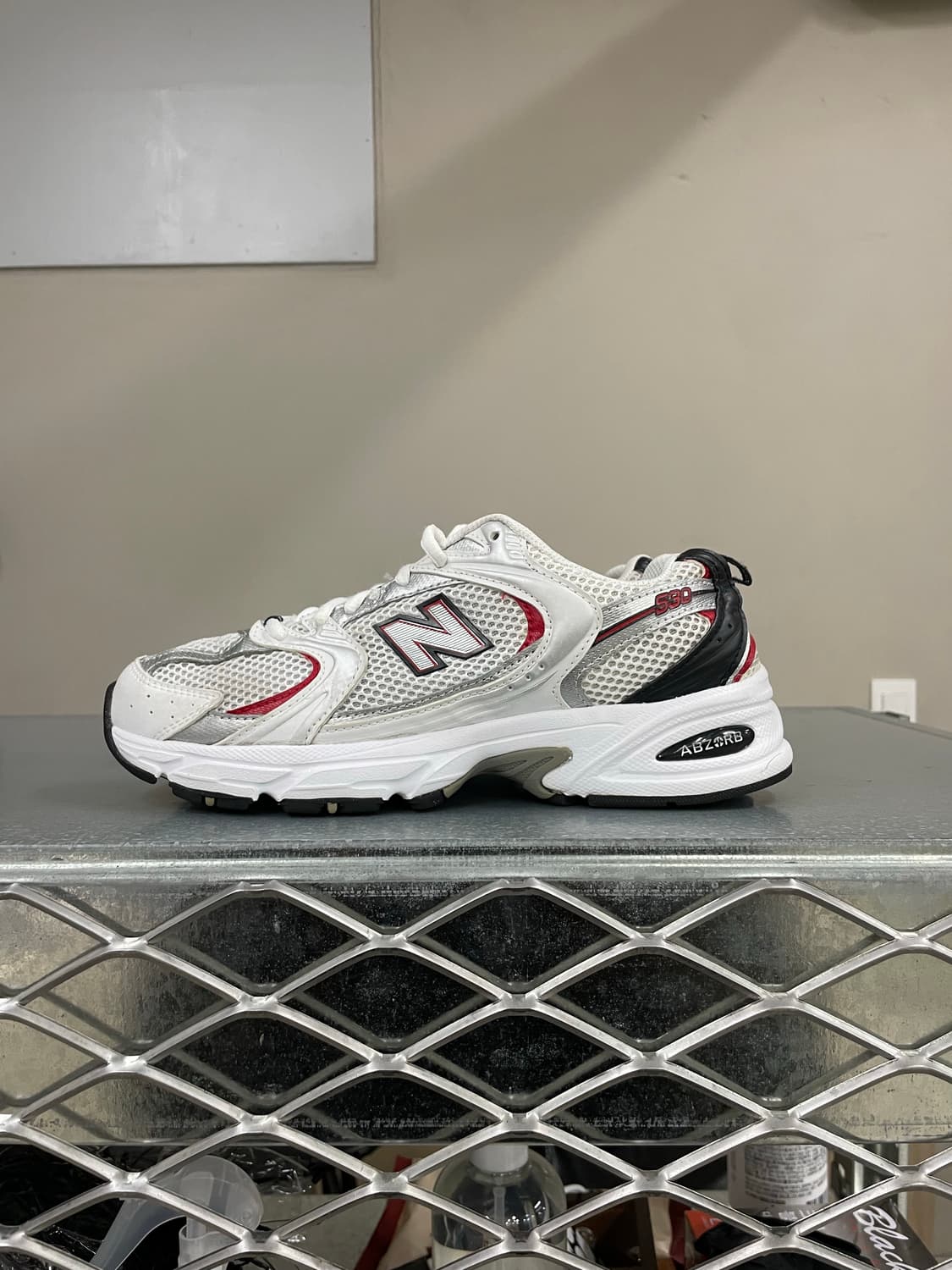 뉴발란스 530v2 레트로 화이트 실버 레드 240 상품이미지1