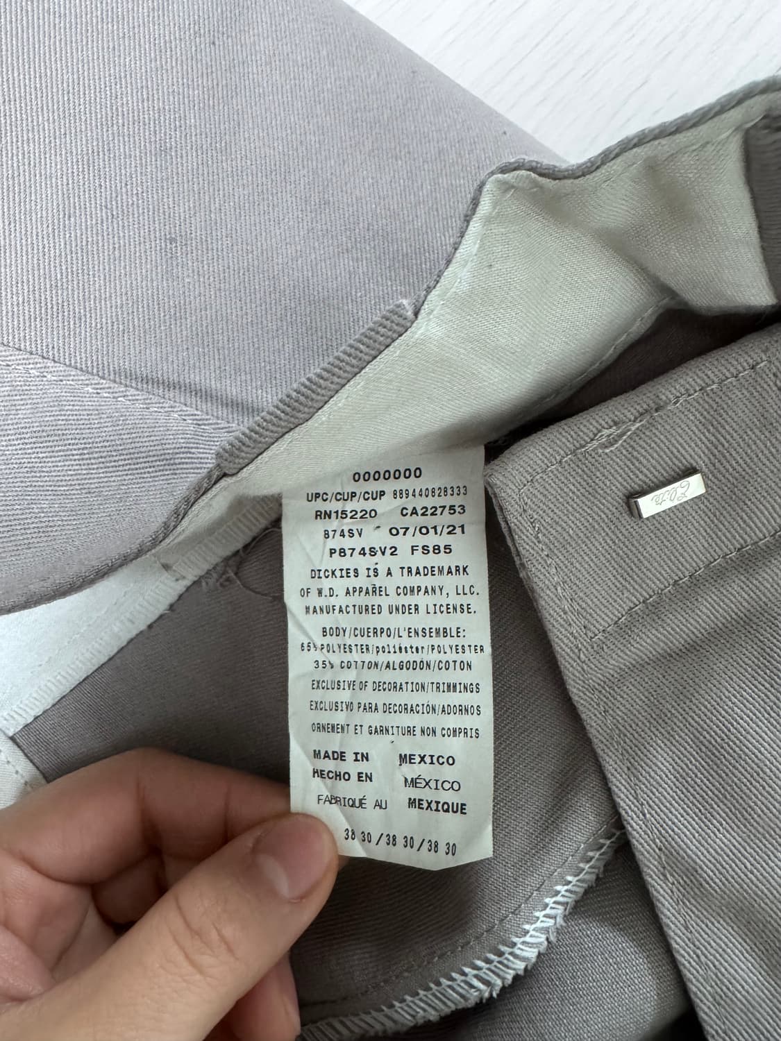 디키즈 874 팬츠 38 상품이미지3