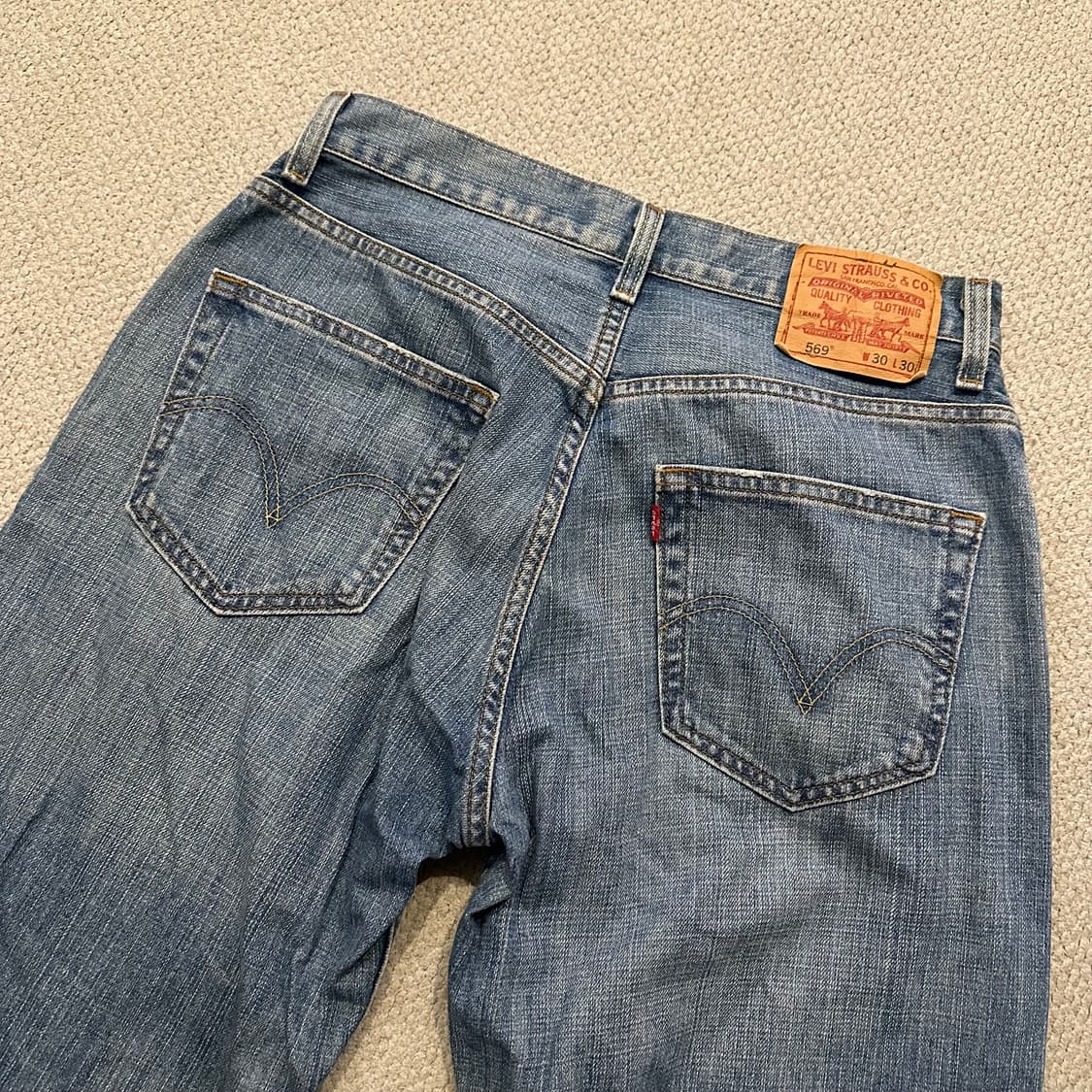 00s 리바이스 569 루즈 스트레이트 데님 상품이미지10