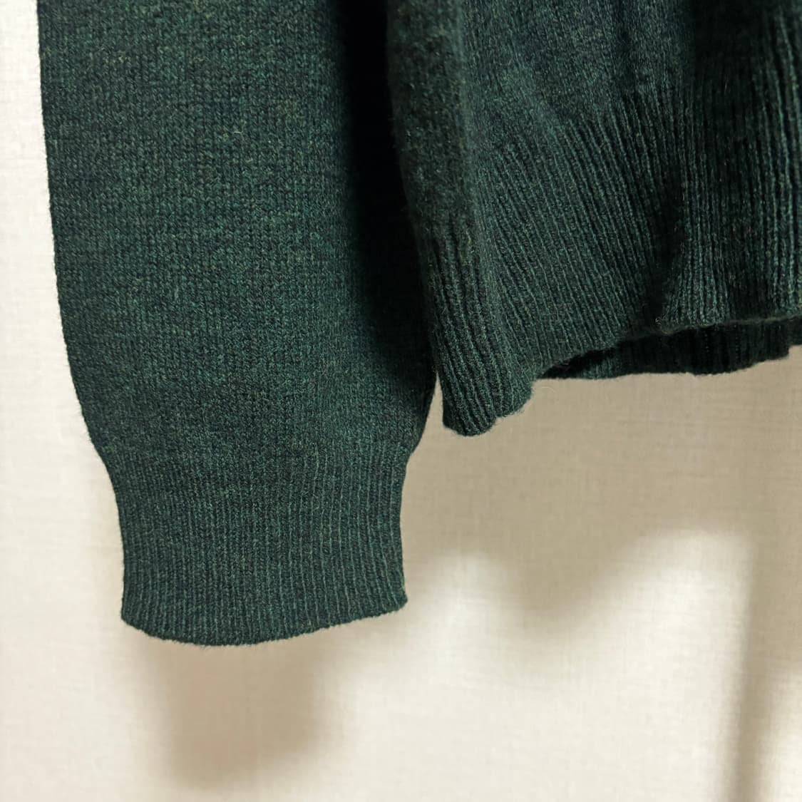 폴로 랄프로렌 램스울 V넥 니트 / 딥그린, XL 상품이미지6