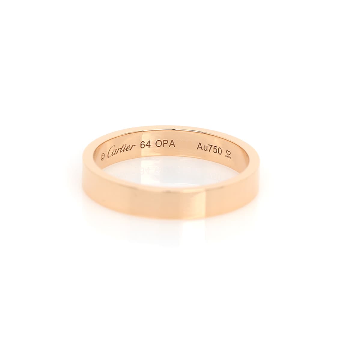 까르띠에 C 드 까르띠에 웨딩반지 핑크골드 웨딩링 64호 남자반지 상품이미지2