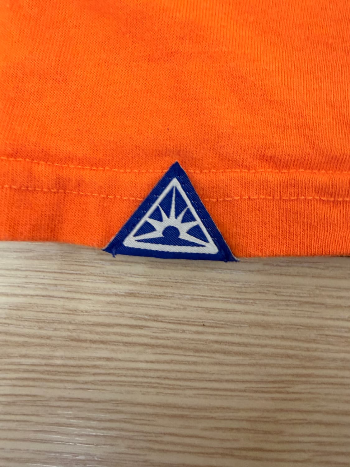 이스트쿤스트 타이틀 반팔 티셔츠 오렌지 L 상품이미지5