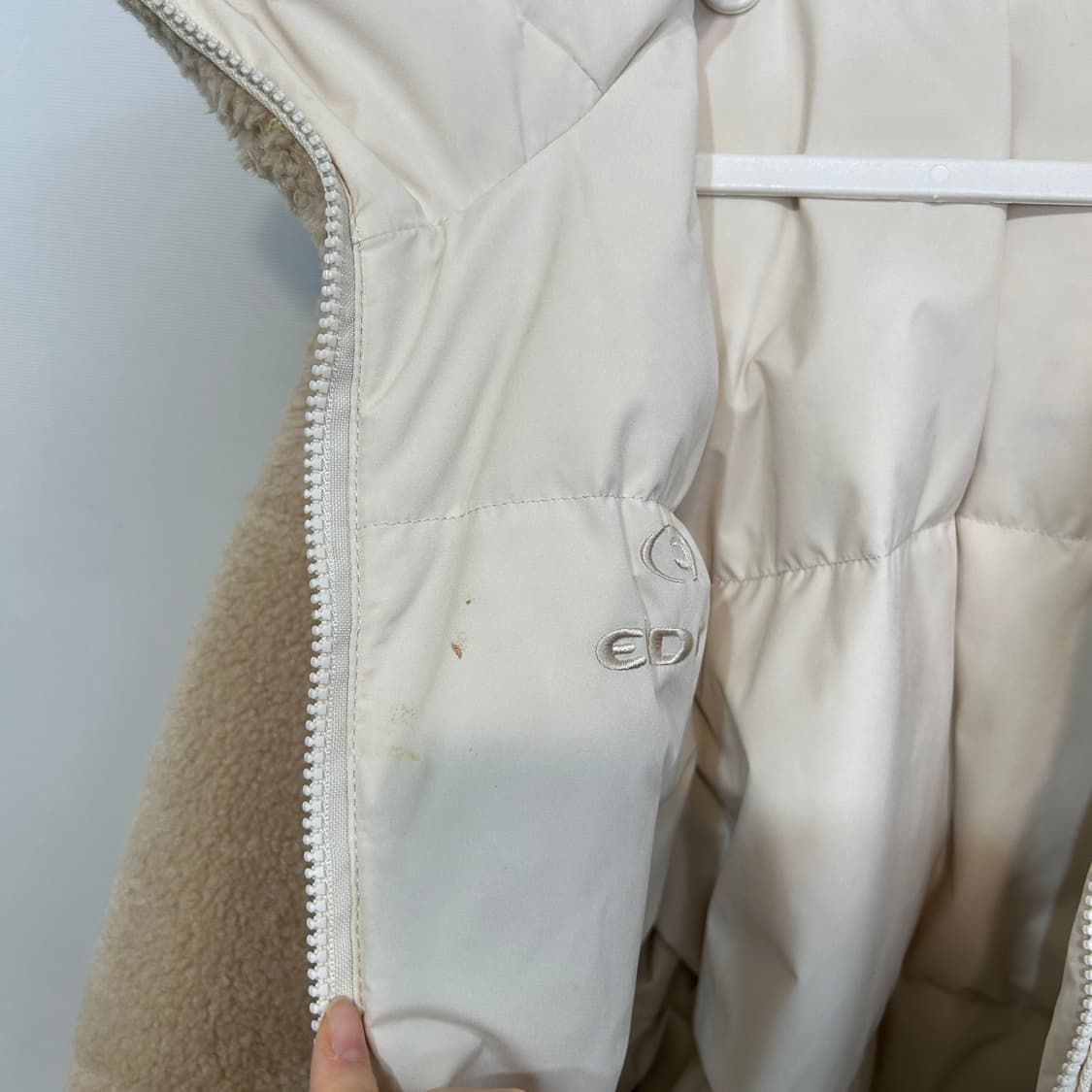 아이더 구스다운 후리스 점퍼 95 상품이미지2