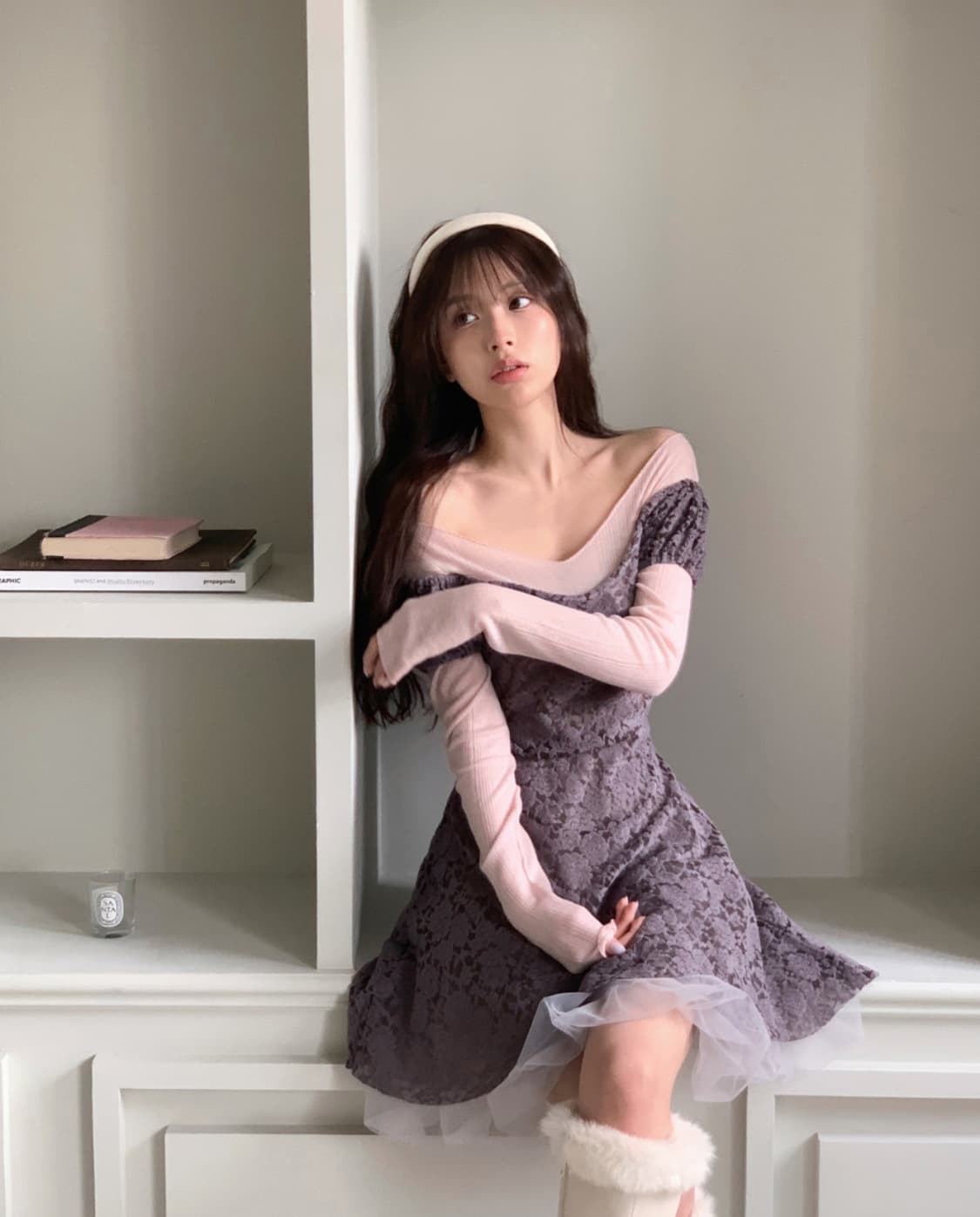 클라우드이모션 교토 코디 세트 원피스 상품이미지3