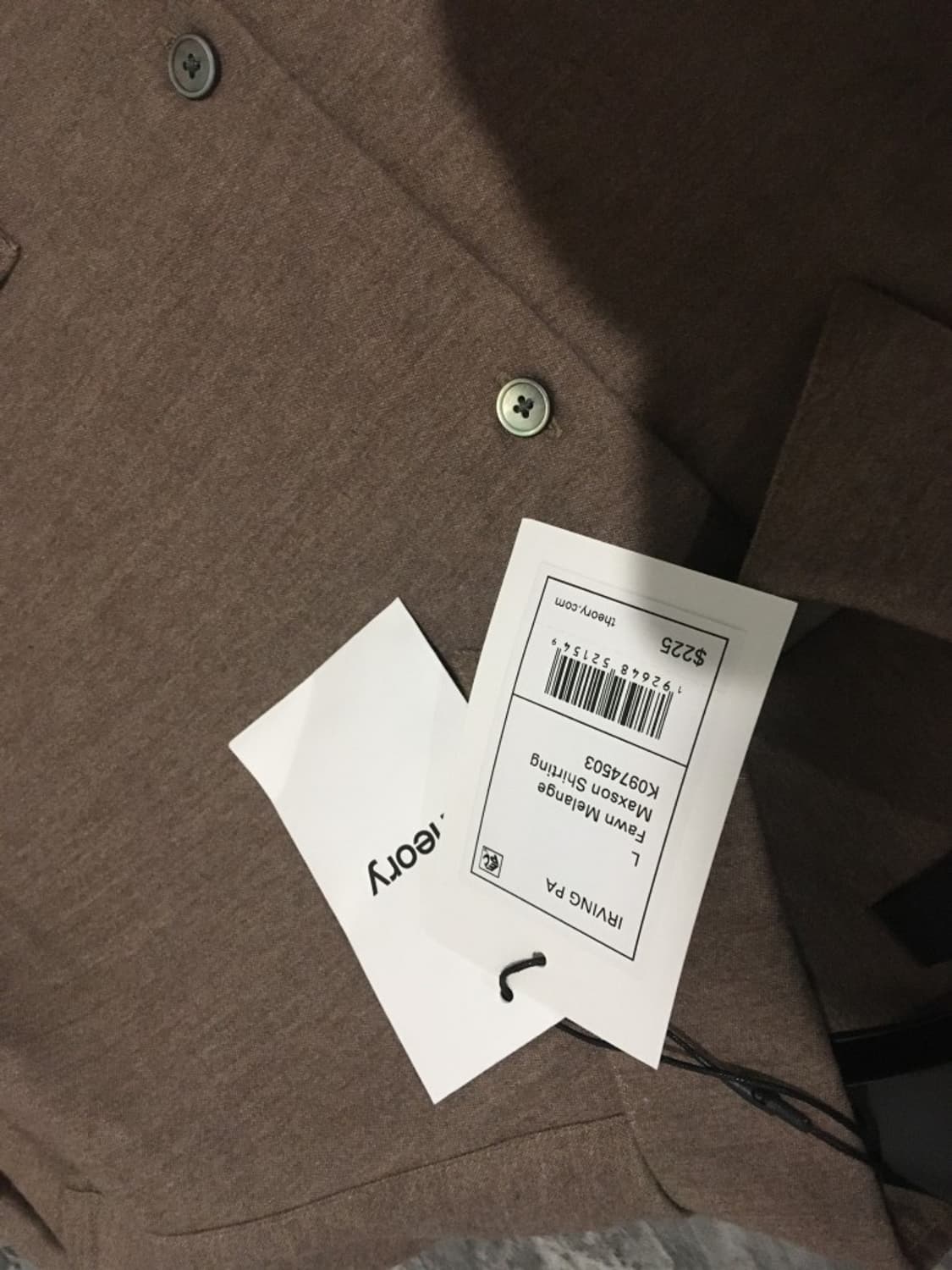 띠어리 어빙 masxon 셔츠  상품이미지7