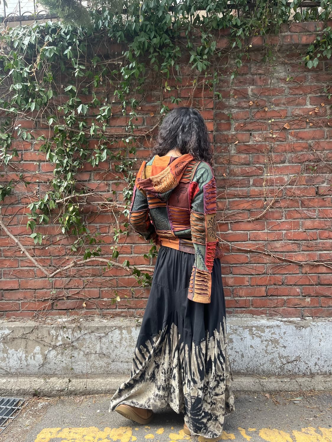 블랙 타이다이 히피 벌룬 팬츠 상품이미지8