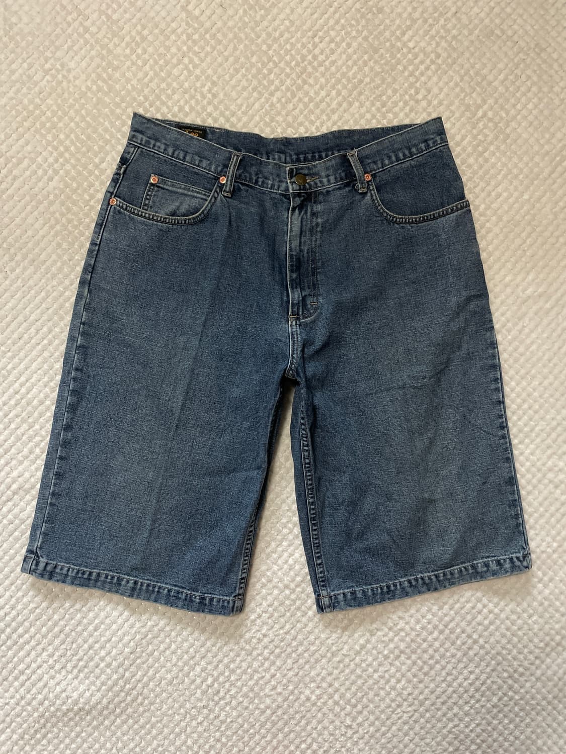 Lee 리 M8903 유니온메이드 레귤러 핏 데님 쇼츠 청반바지 상품이미지1