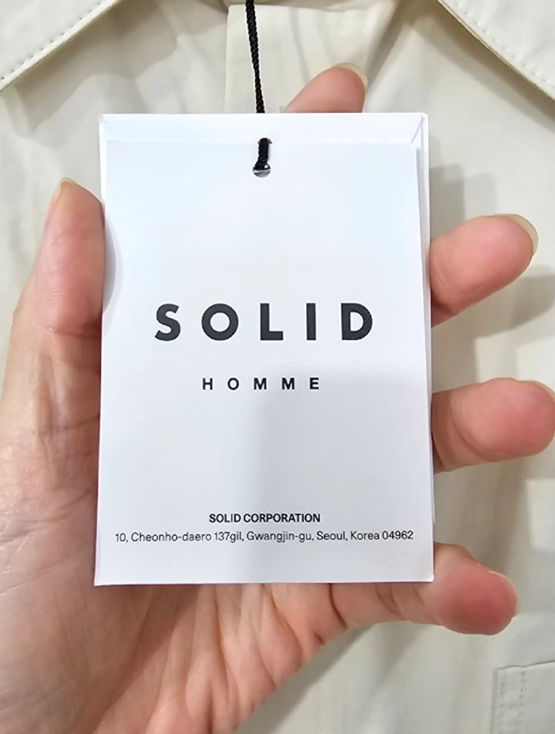 솔리드옴므 우영미 새상품 오버핏 셔츠 52 상품이미지9