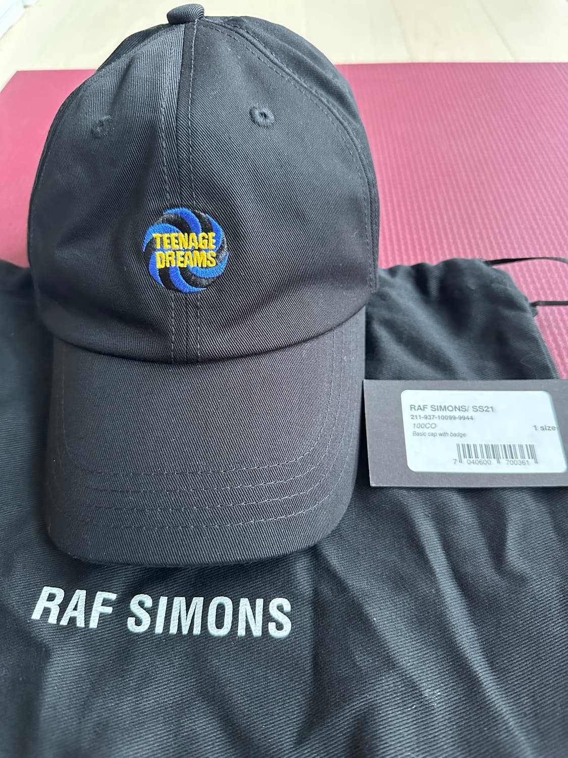 21ss 라프시몬스 볼캡모자 상품이미지1