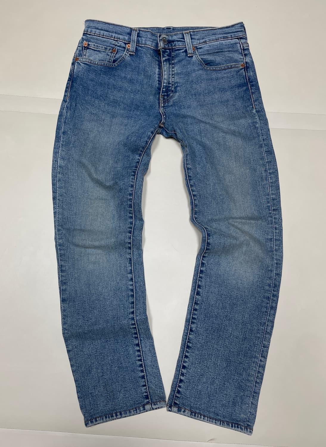 리바이스 511 가죽패치 빅e 스판 데님팬츠 W32 L32 상품이미지1