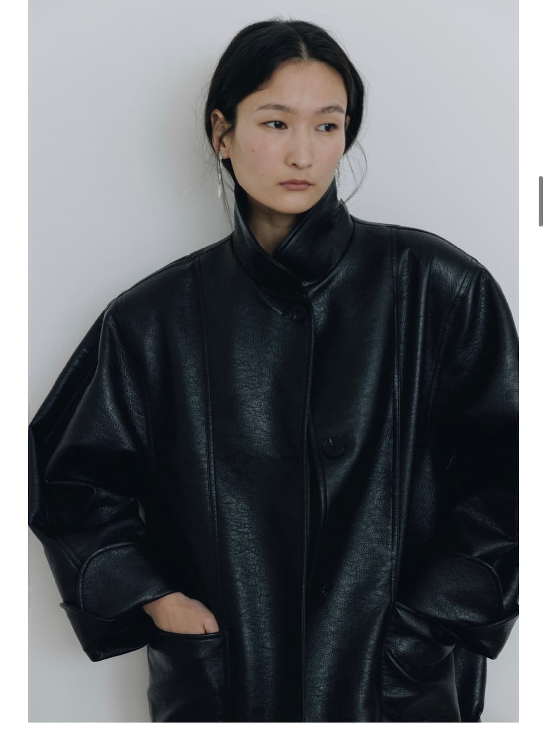 새상품) 파르벵 farven 레더 하프 자켓 VORN LEATHER 상품이미지7