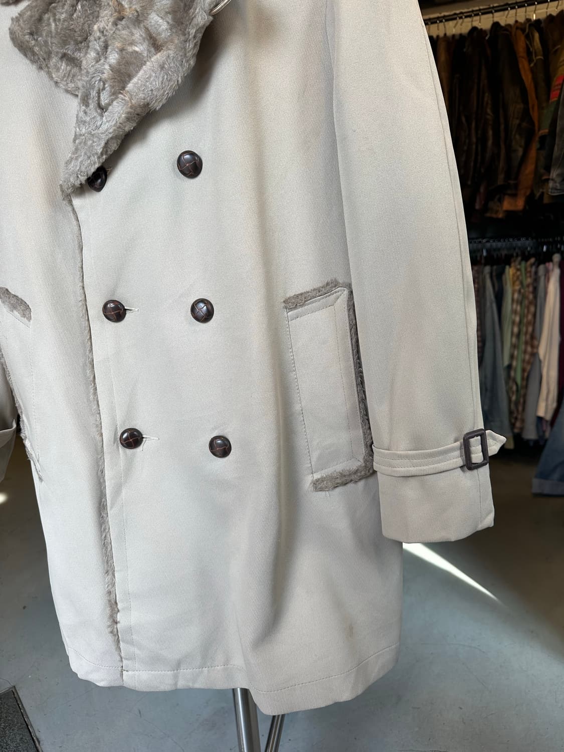 Anderson-Little 더블 트렌치 코트 상품이미지4