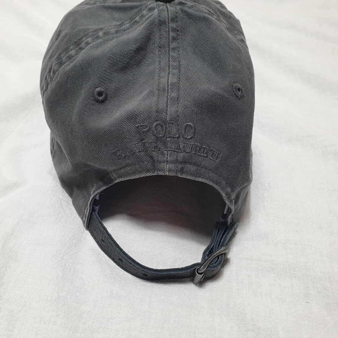 폴로 랄프로렌 볼캡 모자 올 차콜 다크 그레이 클래식  상품이미지2