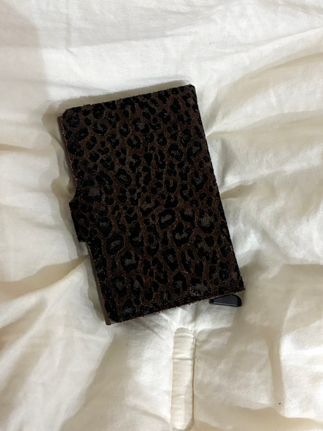 시크리드 미니월렛 레오브라운 레오파드 카드지갑 상품이미지3