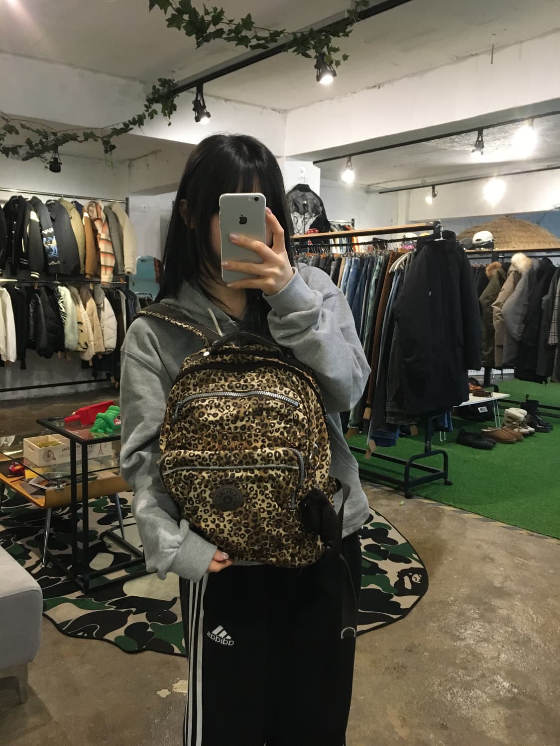 키플링 레오파드 백팩 상품이미지4