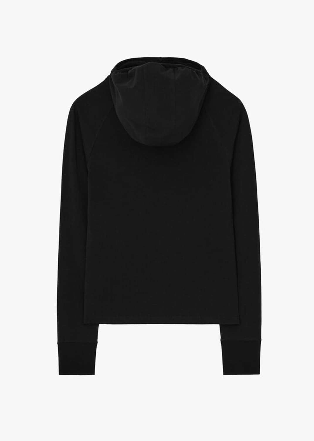 GBH HOOD RAGLAN TOP Black 상품이미지5