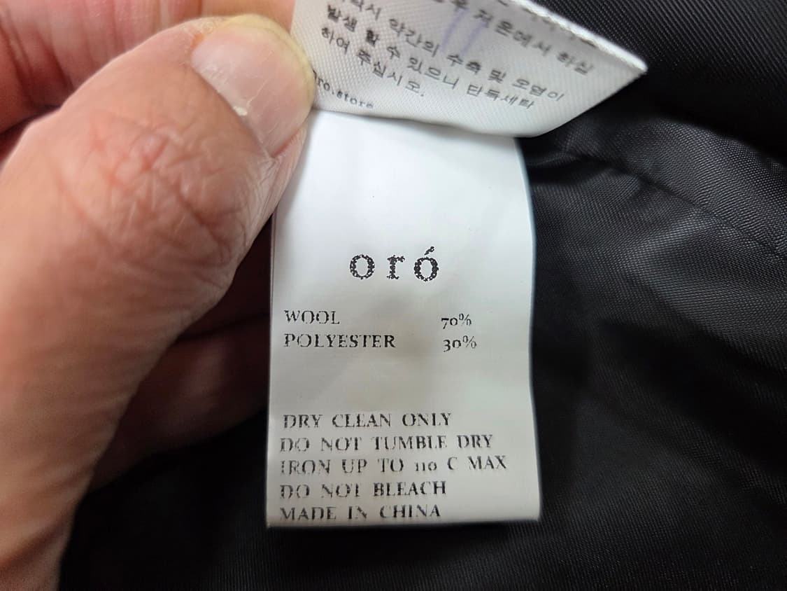 오로(Oro) 울리치 오버핏 발마칸코트 프리사이즈 상품이미지10