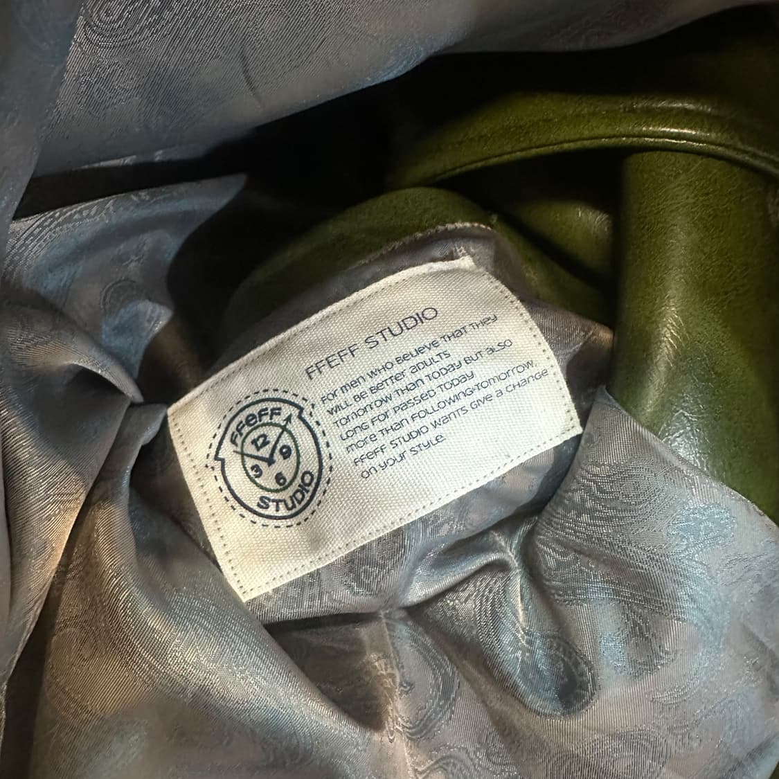 페프스튜디오 레더 자켓 상품이미지6