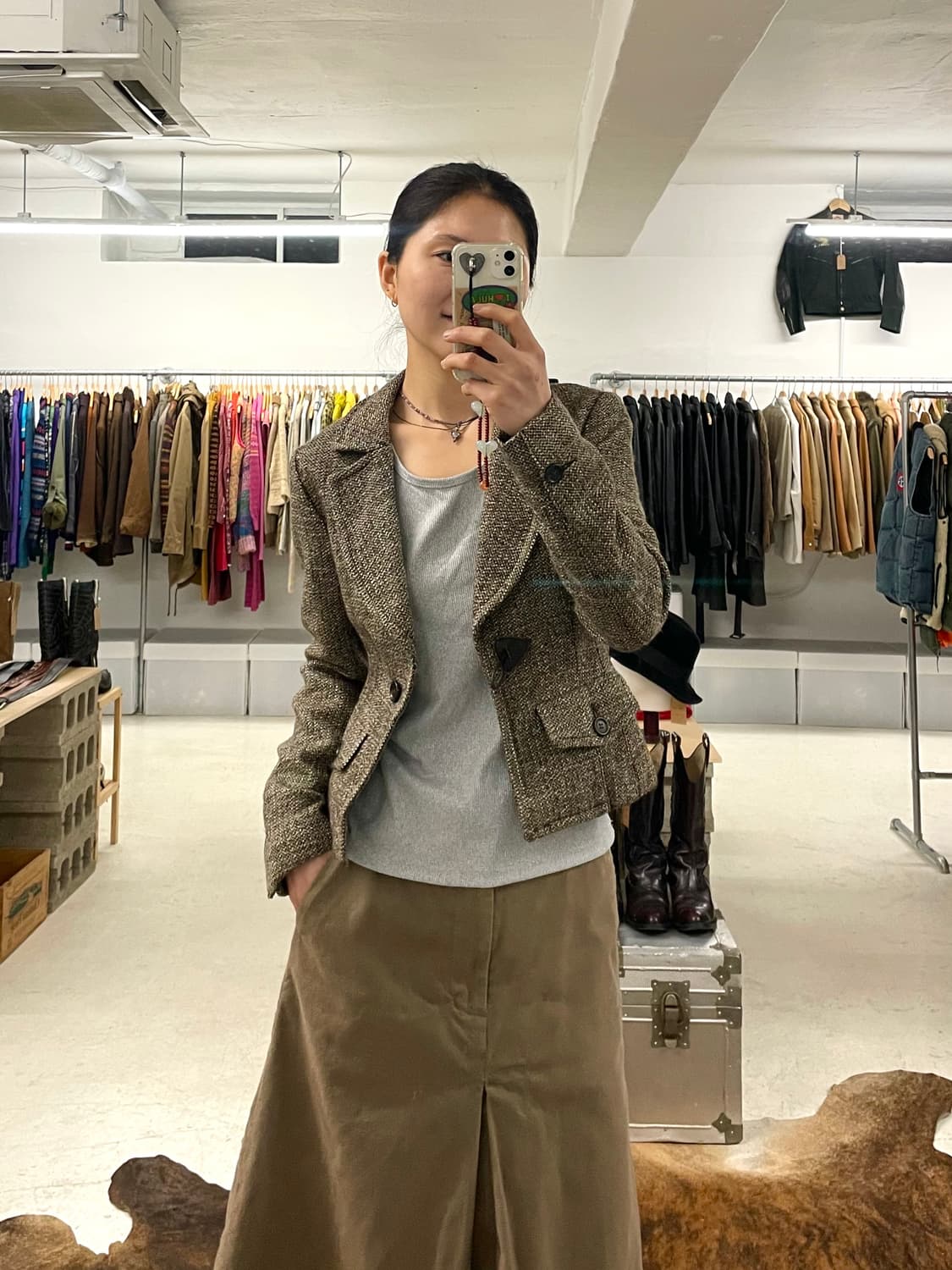 MAX&CO y2k tweed jacket 막스앤코 막스마라 상품이미지10