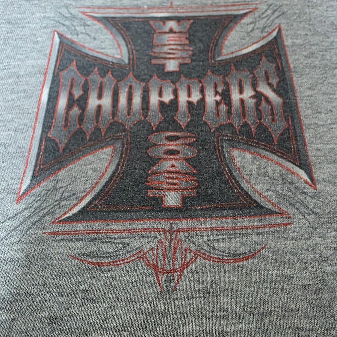 [OS] 00s 빈티지 WCC 웨스트 코스트 차퍼스 티셔츠 멜란지 상품이미지5