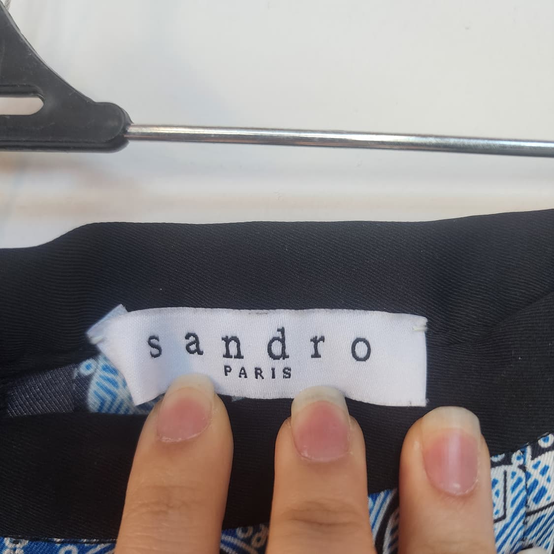 산드로 패턴 롱 스커트 상품이미지3