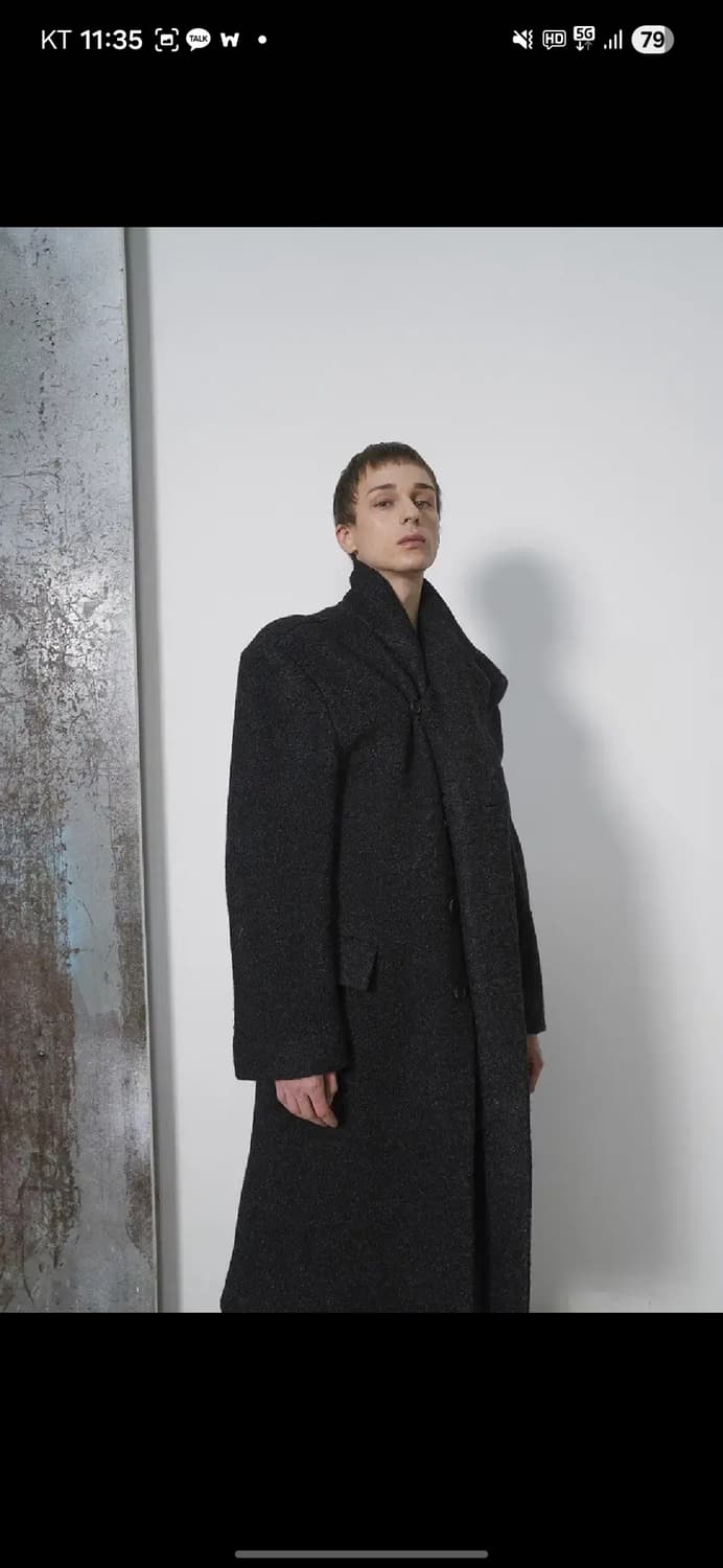 yiyae 오버사이즈 싱글 코트 M사이즈 상품이미지2