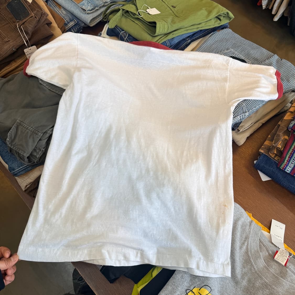 80S 챔피온 하버드 의대 로고 링거티 MADE IN USA XL 사이즈 상품이미지8