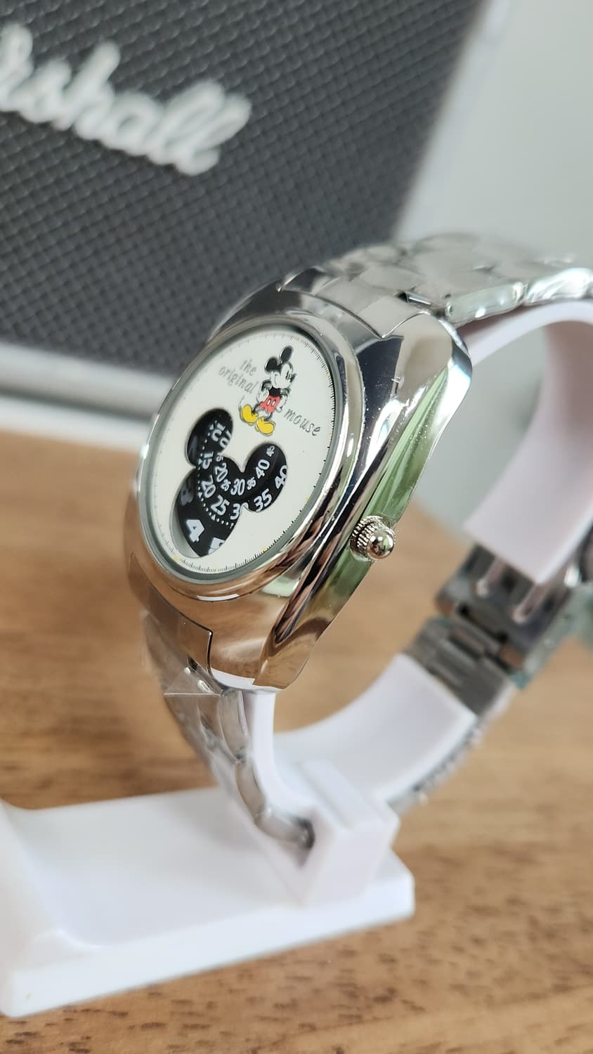 # 디즈니 미키 스핀 디스크 레어시계 급처 상품이미지2