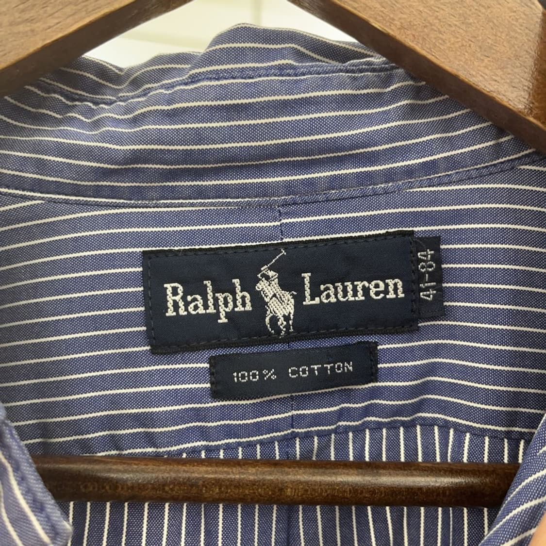 폴로 랄프로렌 자수로고 스트라이프 긴팔 셔츠 105 C07342 상품이미지5