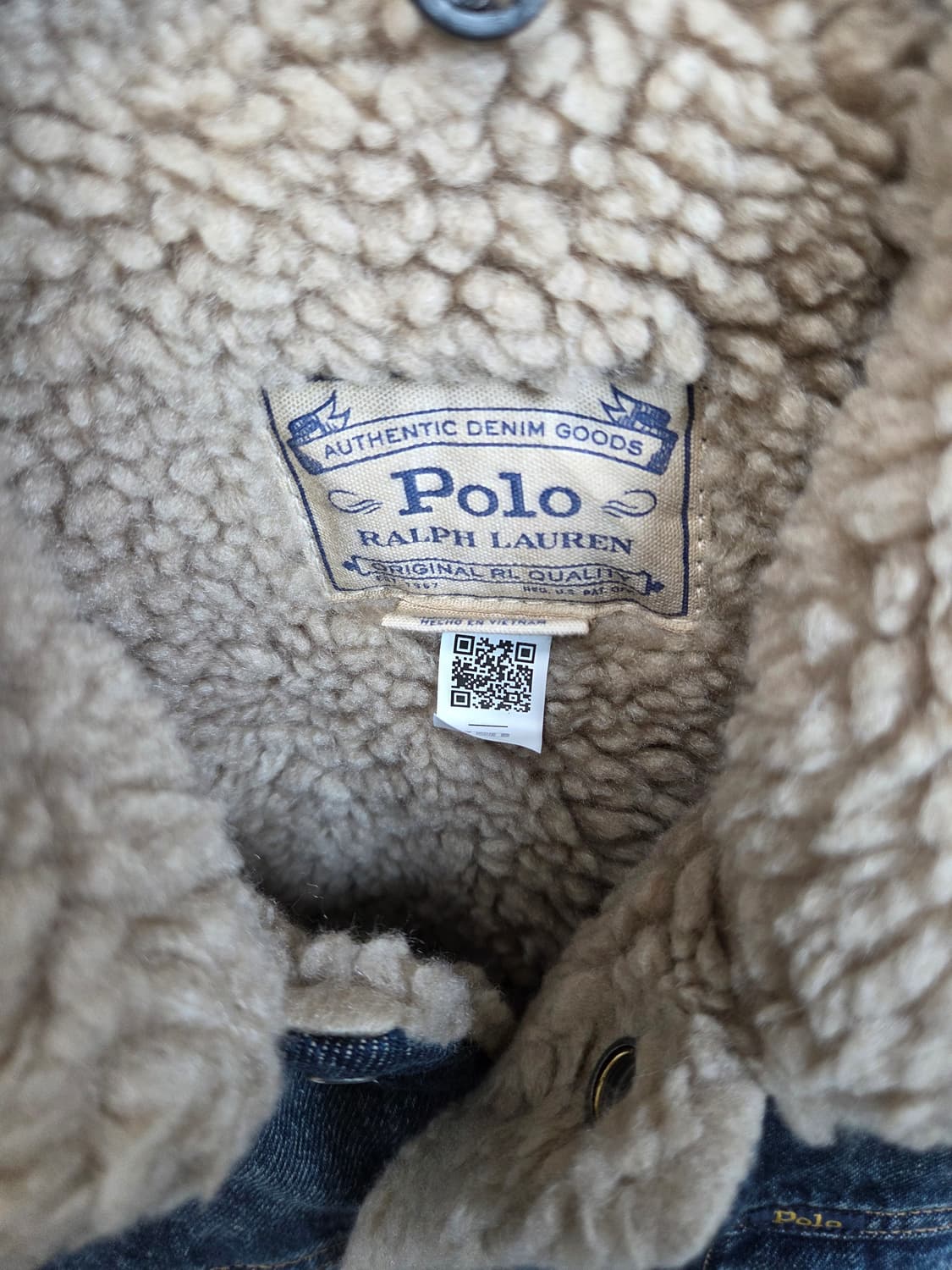 폴로 셰르파 플리스 데님 트러커 자켓 상품이미지4