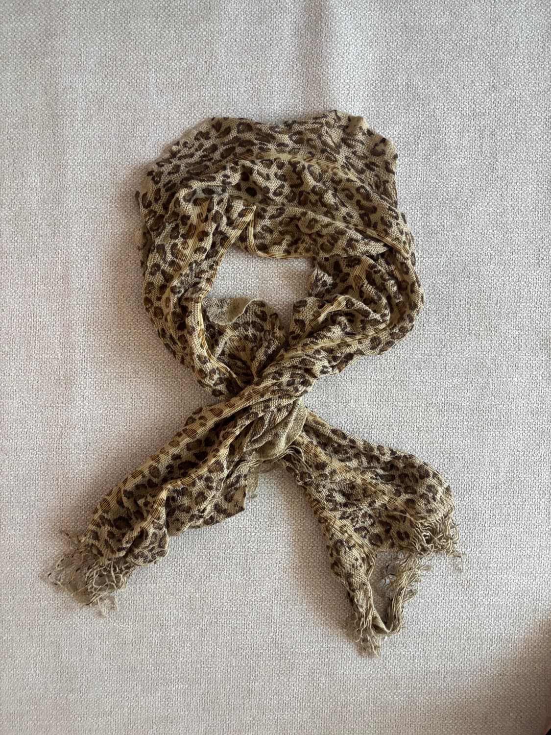 호피 레오파드 머플러 상품이미지1