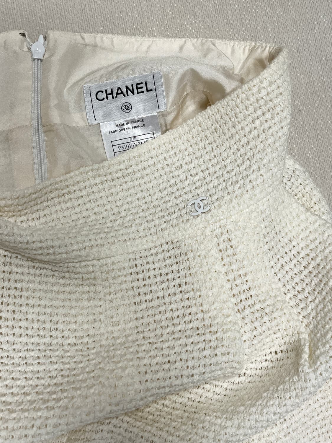 CHANEL 트위드 스커트 상품이미지3