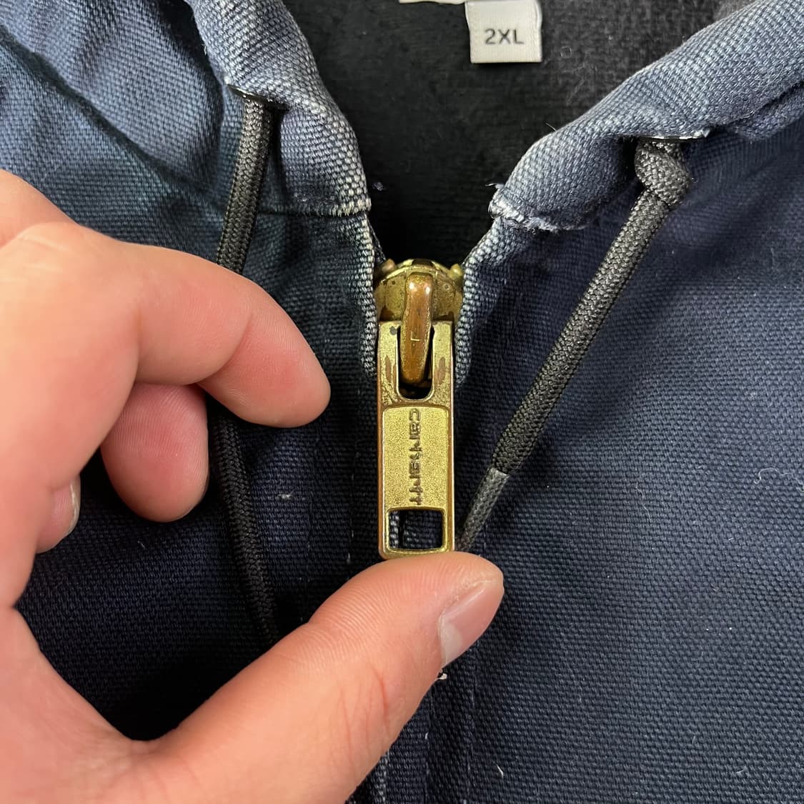 110 칼하트 j140 다크네이비 액티브 워크자켓 상품이미지4