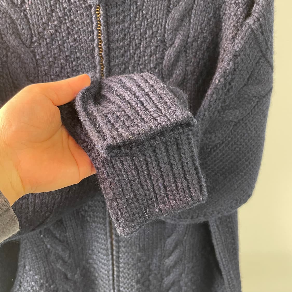 45알피엠 울 니트코트 상품이미지5